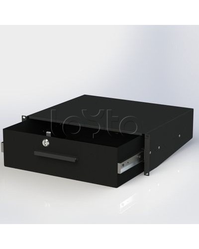 Ящик выдвижной с ключом RAL9005 DKC R5ITCPD2HEB в Элисте Крепежные изделия Pintop.ru