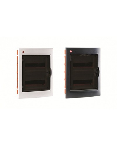 Щиток встраиваемый 24 мод.,IP 41 , черный DKC 82524 в Элисте Аксессуары для стоек и шкафов Pintop.ru