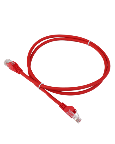 Патч-корд LANMASTER LSZH UTP кат.5e, 14 м, красный LANMASTER LAN-PC45/U5E-14-RD в Элисте Патчкорды (медные) Pintop.ru