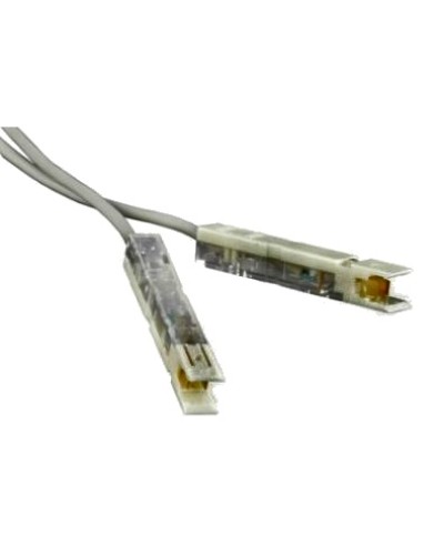 Патч-корд 110 тип - 110 тип, 1 пара, 1 м, серый LANMASTER LAN-P1-P1-1m в Астрахани Патч-корды и пигтейлы Pintop.ru