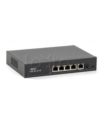 Коммутатор Бастион SKAT PoE-4E-1G-1S в Элисте Коммутаторы Pintop.ru