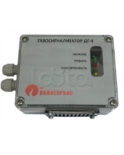 Извещатель газовый Полисервис ДГ-4-ПМ в Элисте Технологические извещатели Pintop.ru